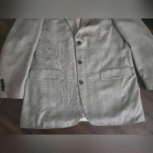 Men's Nautica 42L Houndstooth Suit Jacket - Picture 4 of 13